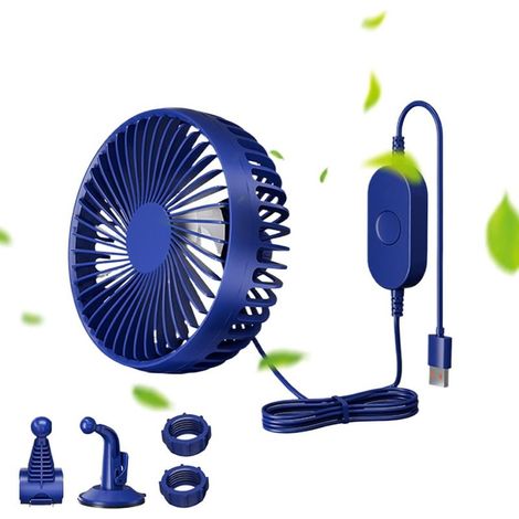 Ventilateur USB Pour Voiture Soufflerie Puissante à Circulation (1/5)