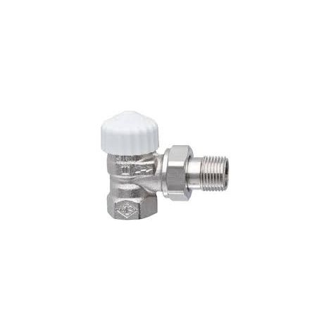 Heimeier Thermostatventil V-Exact II 3/8 Eck, vernickelt Heizkörperthermostat