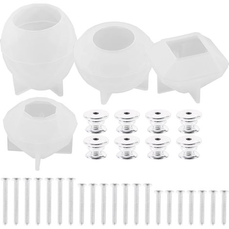 Moule en silicone fin HEALLILY pour la création de poignées