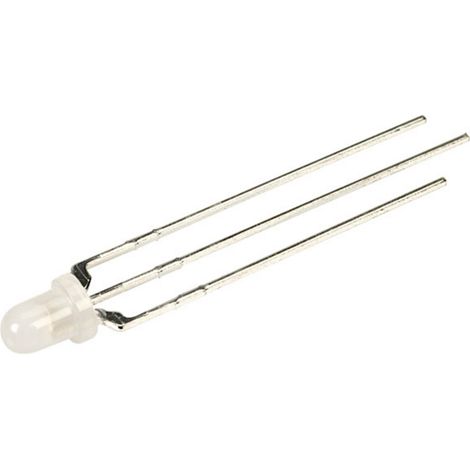 Kingbright  LED mehrfarbig  Rot, Grün Rund 3 mm 50 mcd 60 ° 30 mA, 25 mA 2 V, 2.2 V