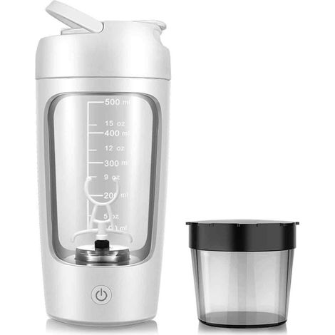 Shaker électrique automatique pour protéines onctueuses 7000 tr/min Capsule incluse Shaker en Tritan sans BPA Rechargeable par USB-C 650 ml (1/5)