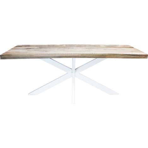 INDY - tavolo con piano in legno massiccio (1/3)