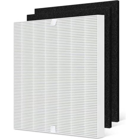 3pcs Filtre, HEPA et charbon actif, pour purificateur d'air, modèle AP-1512HH, usage domestique (1/5)
