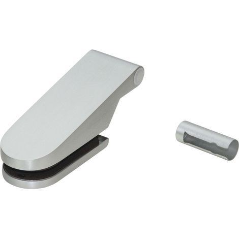 DORMA GLAS Ganzglastürband Studio Rondo 10.230, Aluminium (1/2)
