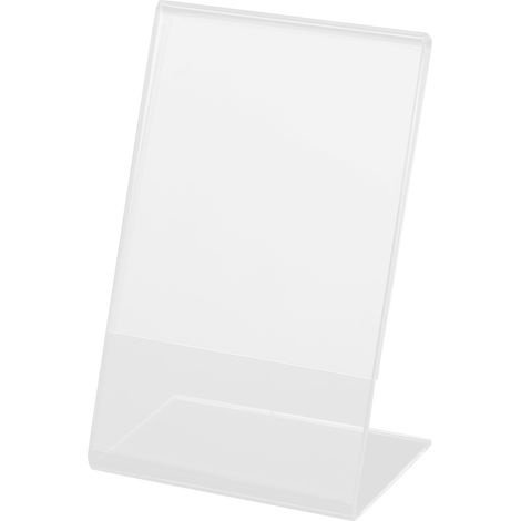 Porte-photo acrylique transparent en L pour Instax Mini, support autonome pour formats 3 pouces Mini 8/7s/25/50s/90/9 (1/5)