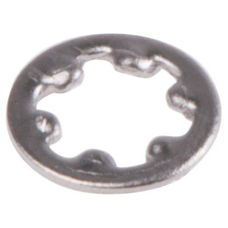 Rondelle antivibration à dents internes, pour vis M2, Acier Inoxydable A2 304 ( Prix pour Sachet de 100 )