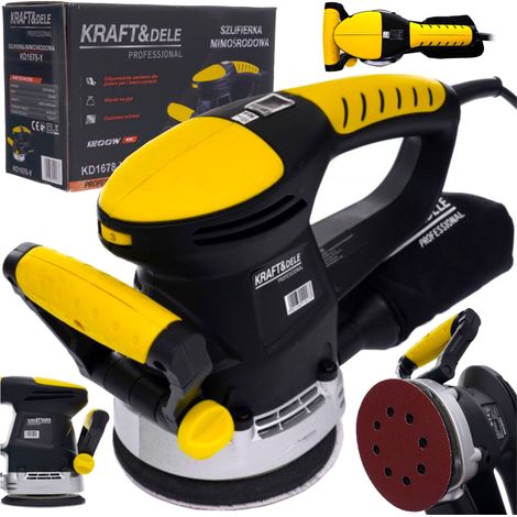 Ponceuse orbitale oscillante multifonctionnelle avec régulation de puissance de 1200 W (1/5)