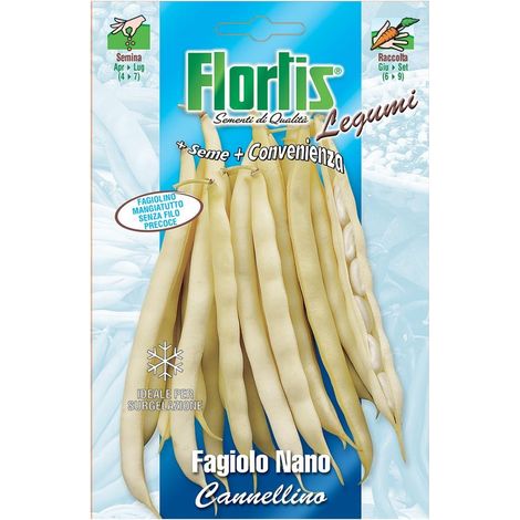 SEMI IN BUSTA FAGIOLO N.CANNELLINO 70 G (1/2)