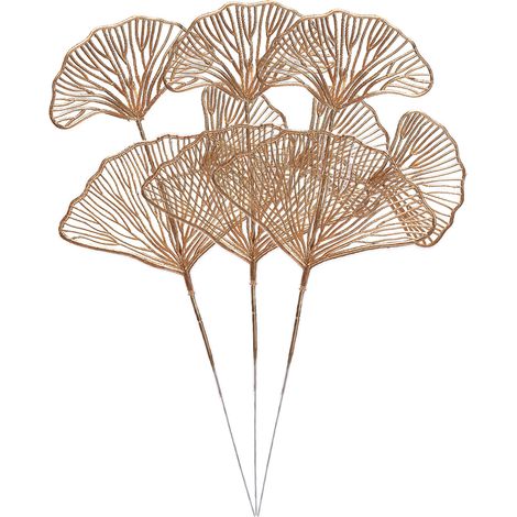Guirlande De Feuilles D'Orangers En Plastique Dorées Pour Décoration Intérieure Maison Salle À Manger (1/3)