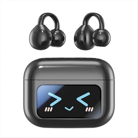 M100 LED Écran Anti-Loss Casque AI Réduction du Bruit avec HiFi Son Bluetooth V5.4 Écouteur Open Ear-Hook Écouteurs (1/5)