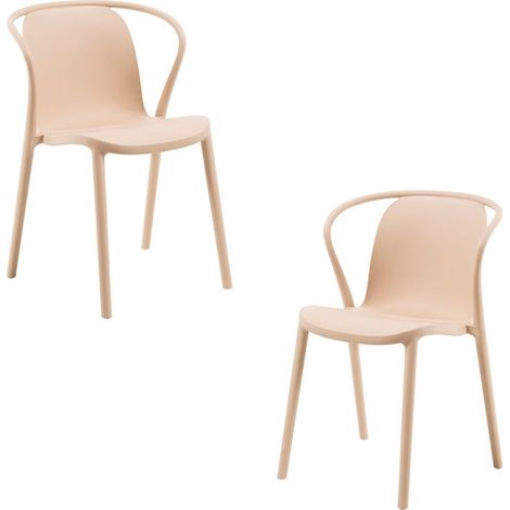 Packs Sillas Jardín - Pack 2 Sillas Zotli - Beige (1/5)