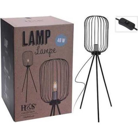 Lampara Pie 102cm E27 Hz1600550 KOOPMAN