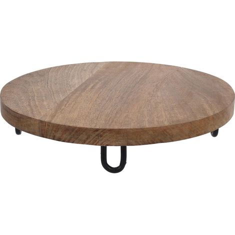 Servierbrett aus Holz, dekorativ für die Küche (1/3)