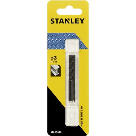 STANLEY STA50020 PUNTA HSS 3 MM 3 PZ