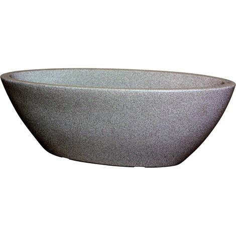 Jardinere Rimini 60 cm taupe
