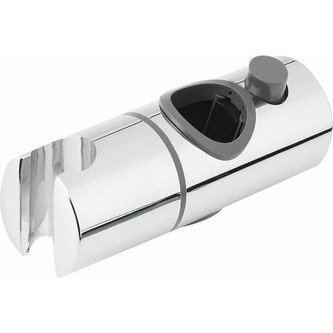 Verstellbarer Duschkopfhalter 23mm für Schiebestange, Ersatzklemme für Badezimmer, 360-Grad-drehbarer Duschkopfhalter, Sitzhalterung (1/5)