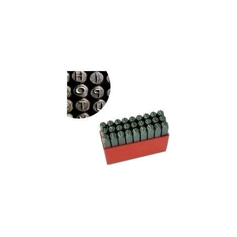 Punzoni lettere + simbolo & 27 pezzi 5mm