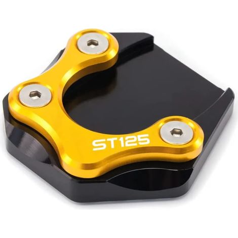 (Or) Compatible avec HONDA ST125 DAX125 2022 2023 2024 Accessoires Béquille Pied Béquille latérale Extension de béquille latérale Plaque de support maxpower (1/4)
