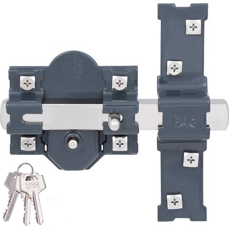 Serrure 301-R/80 peinte F01110 FAC