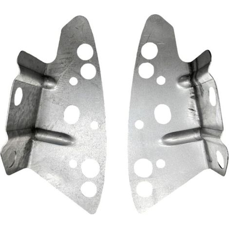 Set di staffe per parafango anteriore per Peugeot 308 (T7) 2011-2016, 9674805680 9674805580