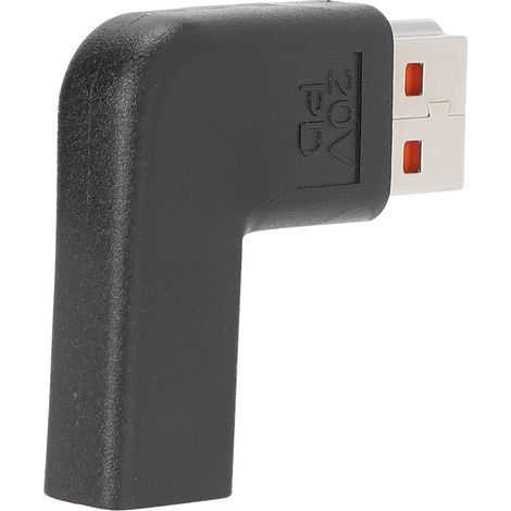 Rechtwinkliger USB-C-Adapter (weiblich auf männlich) mit PD-Anschluss für Lenovo YOGA3 (1/5)