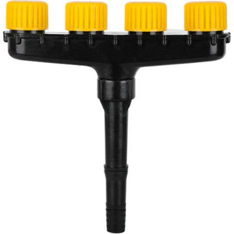 Pistolet pulvérisateur pour tuyau d'arrosage, pour l'arrosage des plantes, le nettoyage extérieur et le lavage des véhicules.-AquaForge (1/3)