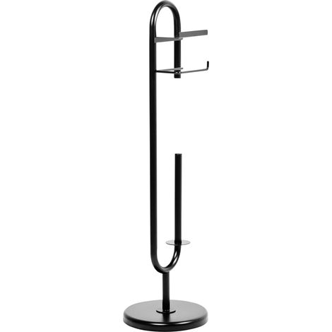 Toilettenpapierhalter TAPAKUMA Metall Schwarz
