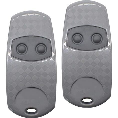 Télécommande Came Top 432EE, 2 télécommandes portables 433, compatibles avec les télécommandes de porte et de garage Top432NA/432/432EV/432A/432M/432S T432/433.92MHz
