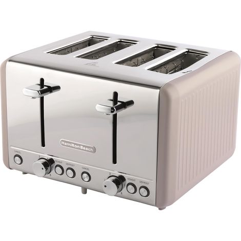 Hamilton Beach Harmony Toaster 4 Slice Cappuccino