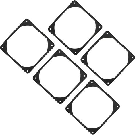 5pièces Tampons Anti-vibrations Silicone pour Ventilateur PC de Bruit Protection Choc Support Fixation (1/5)