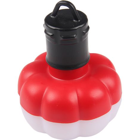 Lanterne de Camping LED Portative en Forme de Citrouille - Lumière d'Ambiance pour Tente (Rouge) (1/5)