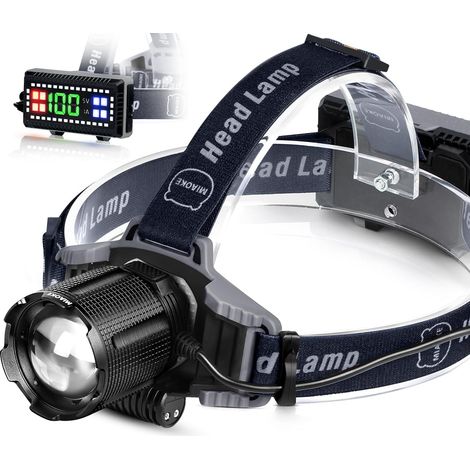 La Mini Lampe Frontale Rechargeable Edc de 1000 Lumens Est DotéE D'Une Conception MagnéTique, D'Un Angle D'Inclinaison RéGlable à 360°, ce Qui La Rend IdéAle Pour Les ActivitéS de Plein Air