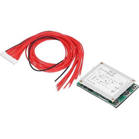 BMS PCB 13S 48V 35A Protection Board for Li-Ion Battery Pack with Balance, Power Supply Cell Module, 18650 Lithium Battery Equalizer Circuit (1/4)
