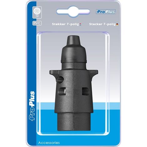 Connecteur PVC 7 broches sous blister