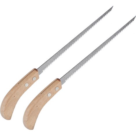2er-Pack Gartensägen aus hochkohlenstoffhaltigem Stahl, Mini-Holzsägen zum Beschneiden und Schneiden (1/5)