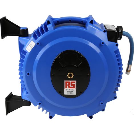 Enrouleur RS PRO G 1/2", Montage mural Automatique 15m ( Prix pour 1 ) (1/4)
