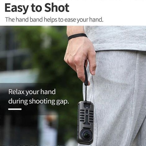 Coque de protection en graphène découpée avec précision pour appareil photo X4, avec cordon. (1/4)