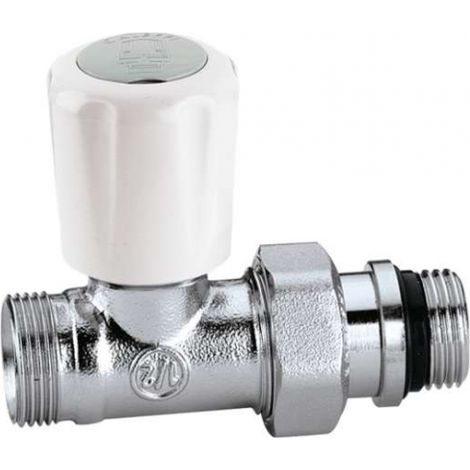 Thermostatisches Ventil mit geraden 3/8" Anschlüssen Caleffi 339302  3/8" - 23 p.1,5 (1/3)