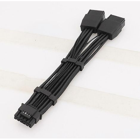 Connecteur coudé à 90° 2x8 broches PCI-E 5.0 (12+4) 16AWG pour GPU RTX 4090 et RTX 4080. Compatible avec les cartes graphiques RTX 4090 et RTX 4080. Ce connecteur 16AWG 2x8 broches PCI-E 5.0 16 broche (1/5)