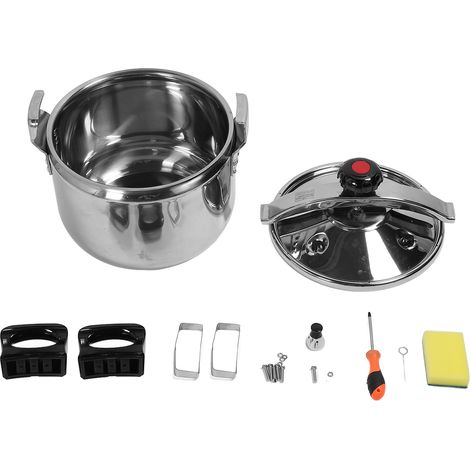 Autocuiseur de grande capacité, résistant aux bâtons, en acier inoxydable 304, marmite à ragoût pour la cuisine à domicile et le Restaurant, 22l. (1/5)