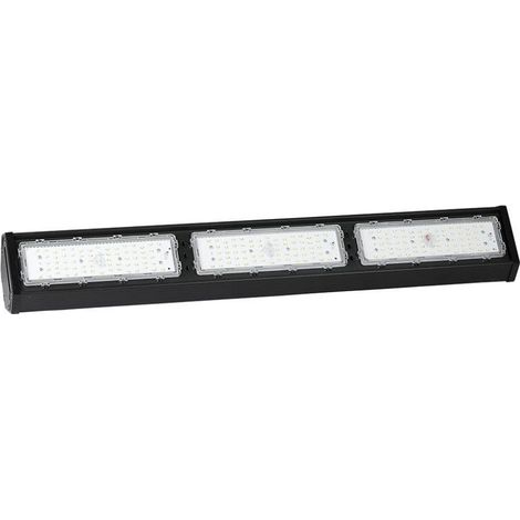 LED LINEAR HIGHBAY SAMSUNG CHIP 150W CORPO NERO 120 D 4000K 120 LM/W - Luce NATURALE (1/5)