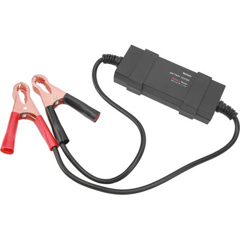 Testeur de batterie auto 6V-18V noir, analyseur de charge et système de démarrage pour batteries 12V (1/5)