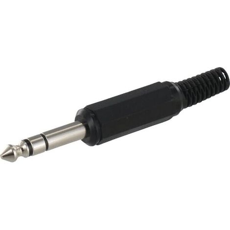 Spina Jack 6.3 Male Stereo UNIVERSALE JK63PS