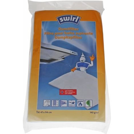 Swirl - filtro de campana extractora 140 gr 47x114 cm - 6769048 - 4006508219261