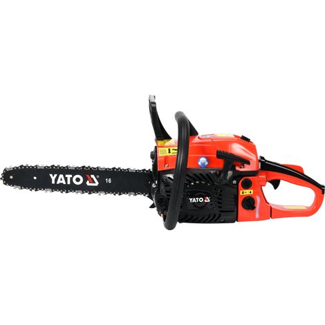 Benzin Kettensäge 16", 36cm Schwert, Easy Start 1,8 kW (2,4 PS)