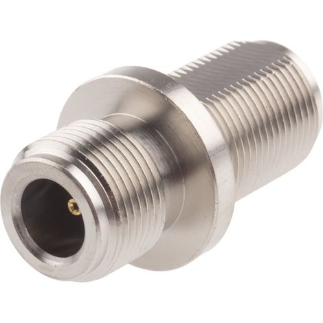 Adaptateur coaxial RS PRO N Femelle vers N Femelle, Droit, , 75O, 1.5GHz ( Prix pour 1 ) (1/2)