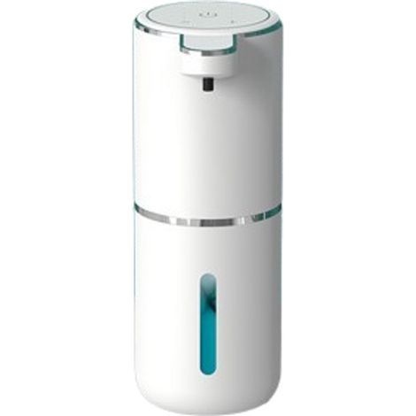 Automatischer Seifenspender 380 ml – berührungslos, USB-C-aufladbar, 4 einstellbare Druckstufen, wasserdicht (IPX5), Wandmontage (1/5)