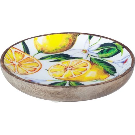 Signes Grimalt Piatto da cucina  Scatole e vassoi di piccoli limoni multicolore 15x15x2cm 16589