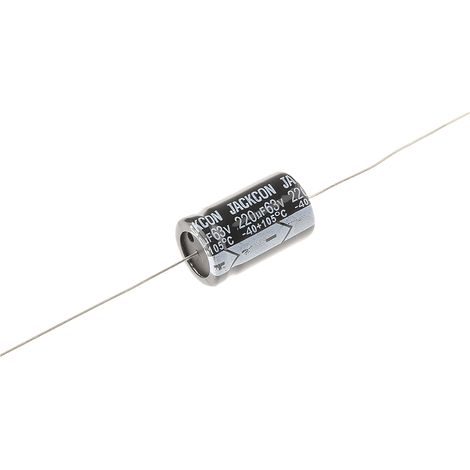 Condensateur RS PRO 220µF, 63V c.c.