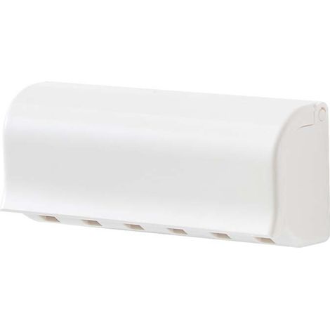 Jiajia AI, Support mural pour brosse à dents à 6 pour jardin, terrasse et extérieur (1/5)